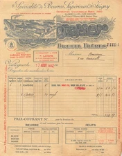 1920 SUPERIOR BUTTER D ISIGNY BRETEL FRERES A VALOGNES