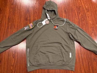2025 Nike Men s Cleveland Browns Salute To Service Hoodie Sweatshirt XL