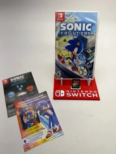 Sonic Frontiers - Nintendo Switch Game, Case & Papers