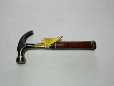 Estwing E20C 20 oz Curved Claw Hammer with Smooth Face & Leather Grip