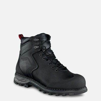 Red Wing 2411 Burnside Waterproof Safety Toe Boots Mens Vibram USA  Size 9 D