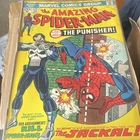 Marvel Comics The Amazing Spider-Man #129 1974 Bronze Age Punisher Jackal