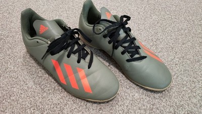 Adidas X 19.4 IN Junior Hallenfußballschuhe | Grün / Orange | UK Größe 4,5