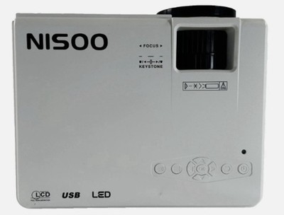 Nisoo M10 Mini Projector with WiFi Bluetooth for Home Entertainment