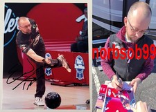 E.J. TACKETT PBA BOWLER SIGNED AUTOGRAPH BORN TO BOWL 8x10 PHOTO A w/EXACT PROOF