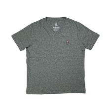 Psycho Bunny Kids T-Shirt S/7-8 Gray Pima Cotton Tee Logo Embroidered New