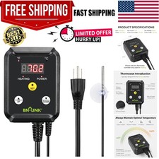 Reliable Digital Temperature Controller for Reptiles  Indoor Gardening, 1000W