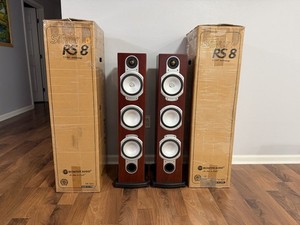 MONITOR AUDIO silver-RS8 　スピーカー　一本の① Monitor Audio Silver RS 8 Loudspeakers - The Absolute Sound