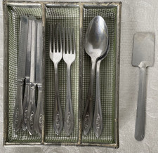 Child's Vintage Miniature Utensil Flatware Cutlery for Doll Children's Toy PLAY