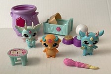 Magic Mixies Magic Castle Replacement LOT of 5 Accessories 3 Mixlings Figures
