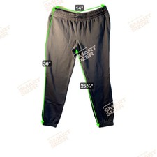 ATHLETIC WORKS GIRLS SIZE XXL 18 BLACK POCKETS MICROFLEECE JOGGER PANT NWT