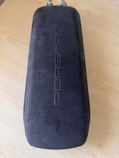 Porsche 991 981 718 911 Gt3 Cayman Boxster Alcantara Armrest Console Lid Rare