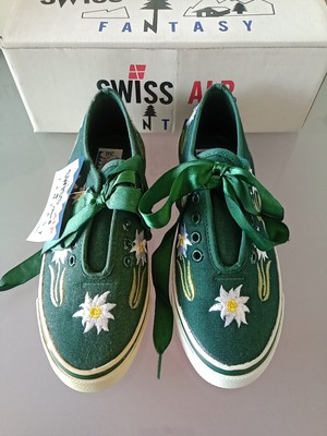 SWISS ALP Fantasy Sneaker grün Größe 42