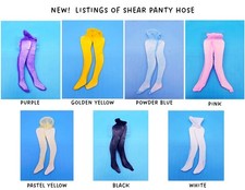 Fit BARBIE All Fashion Dolls, SHEAR PANTY HOSE NEW PERFECT