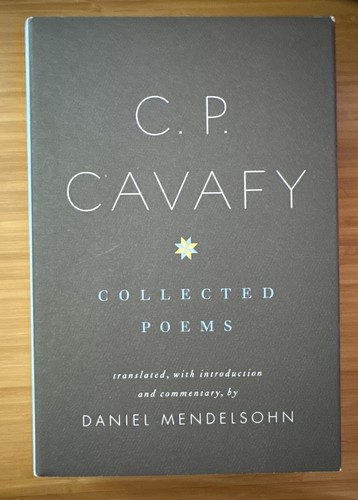 CAVAFY übersetzt von Mendelsohn: Gesammelte & unvollendete Gedichte Hardcover WIE NEU