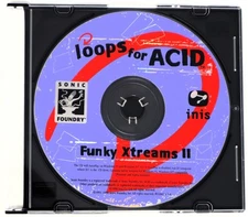 Sonic Foundry Funky Xtreams II Loops For Acid Sample/Sound Library/Sampling CD