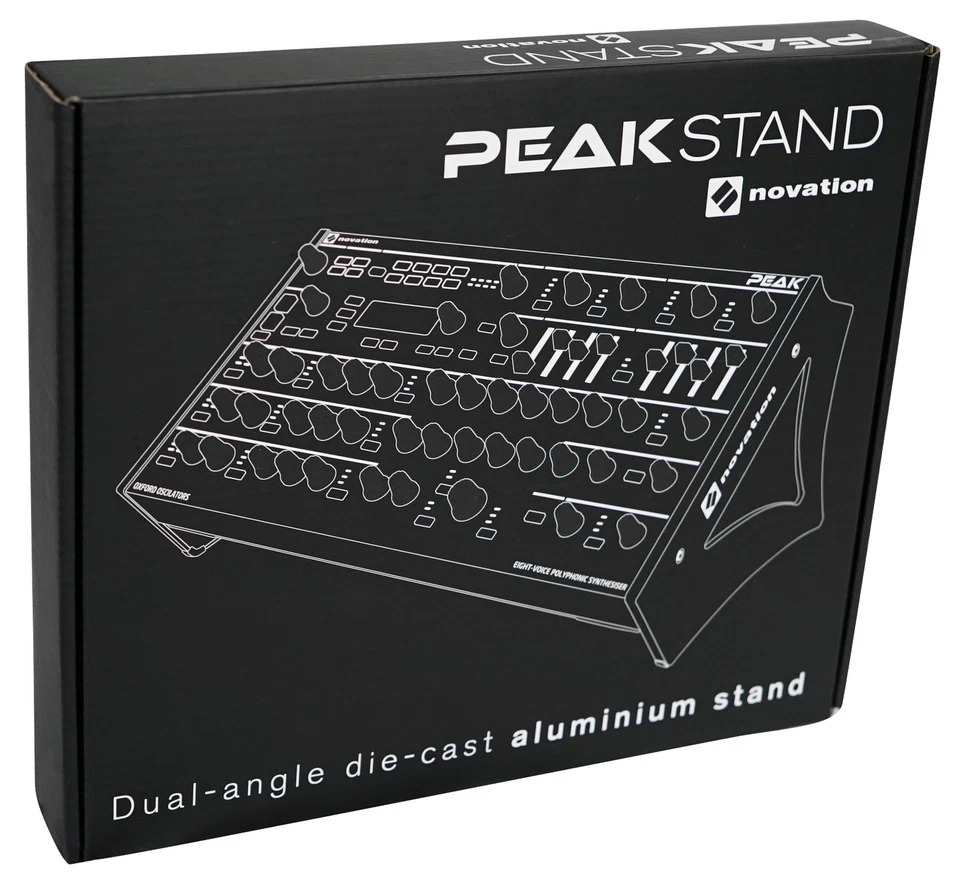Novation Peak Stand Dual-Angle Aluminium Stand For Peak Desktop Synthesiser - Image 3 of 3