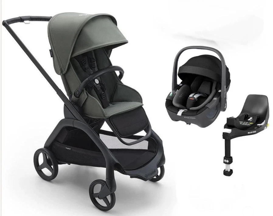 New boxed Bugaboo Dragonfly full travel system in Forest, black or taupe  - Image 3 of 4