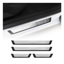 Door Sill Scuff Plate Protector For Nissan Maxima Sport Stainless Steel 4x Door Sill Scuff Plate Protector For Nissan Maxima Sport Stainless Steel 4x