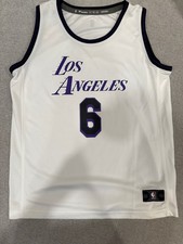 Los Angeles Lakers LeBron James 6 22/23 City Edition Fanatics Youth XL Nike