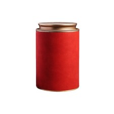 Round Tea Tin Large Capacityf Coffee Bean Storage Box Tea Jar  for Home&Travel