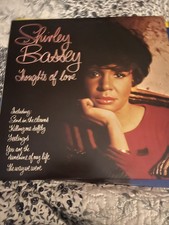 Shirley Bassey Thoughts of Love Vinyl LP United Artists Excellent Condition Rare