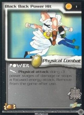 Black Back Power Hit - World Games Saga (Unlimited) - Dragon Ball Z CCG (Score