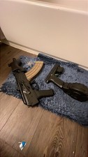 bb gun rifle micro Draco  works great with upgrades 3d printed us palm mag will 