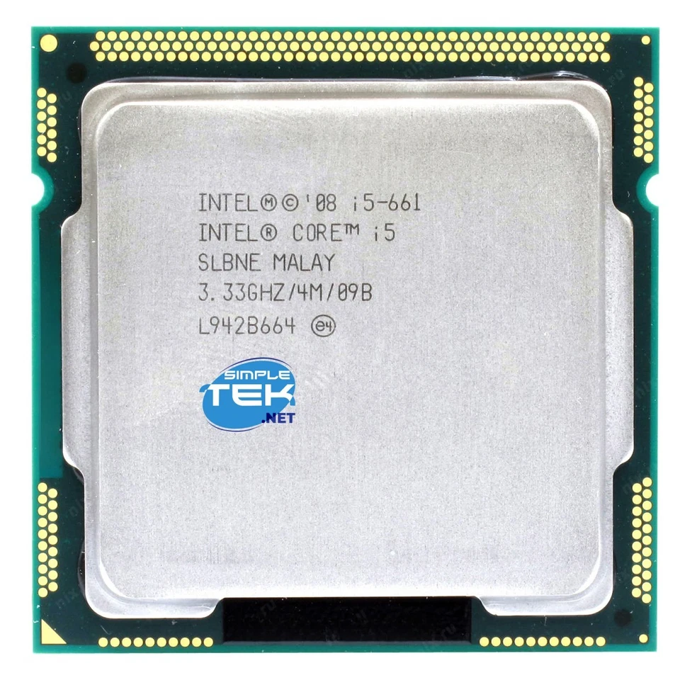Intel Core I5-661 SLBNE Processor CPU LGA 1156 3.33GHz First Gen Refurbished - Image 3 of 4