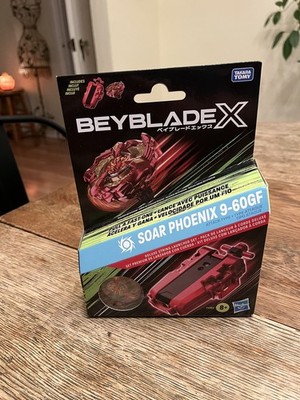 Beyblade X Soar Phoenix 9-60GF Attack Type Deluxe String Launcher Set NEW
