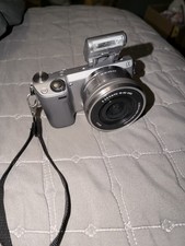 Sony Alpha NEX-5T 16.1MP Digital Camera - Silver Kit w/ E PZ OSS 16-50mm Lens