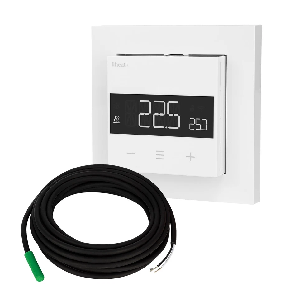 Thermostat Heatit Z-TRM6 Z-Wave Raumregler Touchscreen Raumthermostat Steuerung - Bild 3 von 4