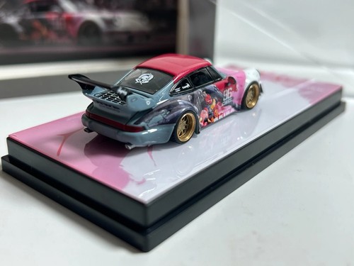 1/64 AKIBA Original Porsche Wide-body RWB 964 High-tail Boutique Alloy Car Model - Picture 6 of 12