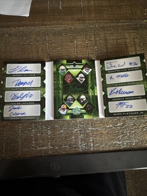 2025 Leaf Tri Future Gr8ness 8-Way Auto Booklet /7 Jeremiyah Love Justice Haynes