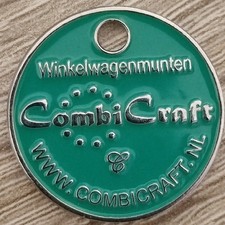 EKW Chip aus Sammlung Metall Einkaufswagenchips EKW Chip