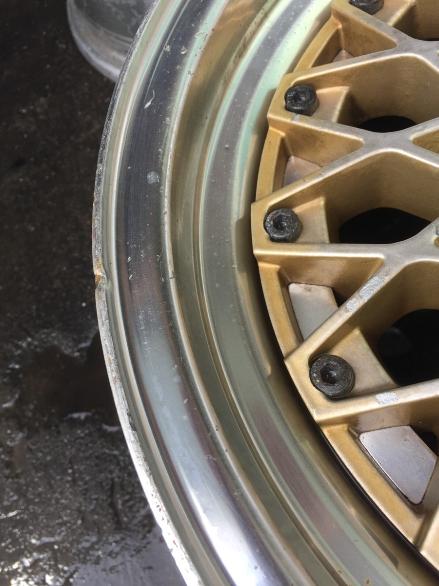 Dunlop T-E Mesh Rims 2 Piece 15x6.5 5x114.3 240sx S13 S14 300zx