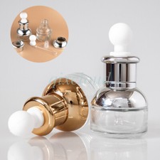 30ml Empty Clear Glass Dropper Bottles Essential Oil Liquid Cosmetic Bottle