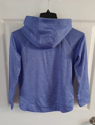 Girl's Adidas Hoodie Purple 10/12 - Picture 3 of 4