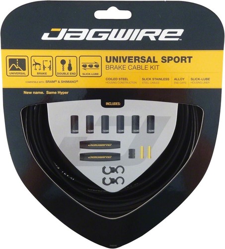 Jagwire Universal Sport Brake Cable Kit |  Fits SRAM/Shimano | All Colors - Picture 2 of 9