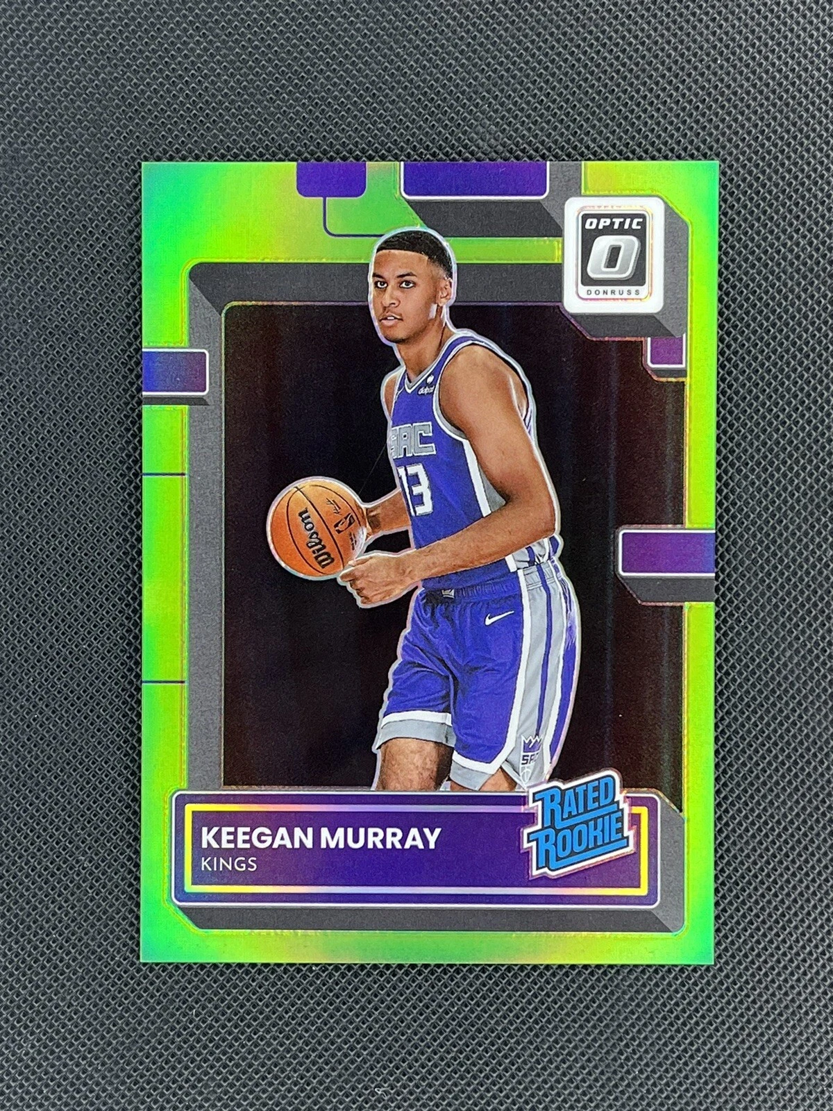 2022 KEEGAN MURRAY Donruss Optic Rated Rookie Lime Green /149 Kings RC #214 SSP