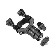 CAMVATE Handlebar Clamp Mount Holder With Ball Head 1/4" Screw For Phone / GoPro