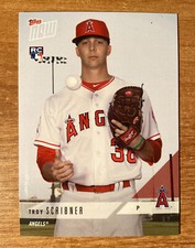 2018 Topps Now Road to Opening Day Troy Scribner  OD-171 Angels Print Run 1854
