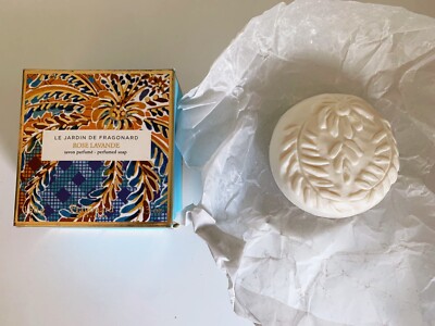 Le Jardin de Fragonard Perfumed Soap in Box - Rose Lavande 5.3 oz Imperfect Box