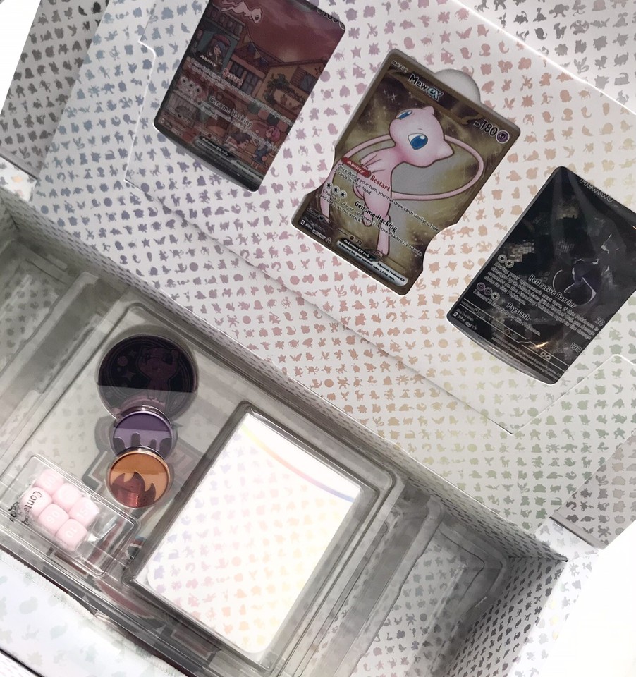 POKEMON 151 UPC Ultra Premium Collection OPEN BOX Dice PROMO CARDS Deck