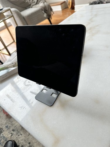 Support Téléphone Portable Pliable Support de Bureau Rotatif Support Tablette Rétractable - Photo 4 sur 4