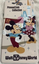 Disney World Parks Pressed Penny Book Coin Album Mickey & Friends New Authentic