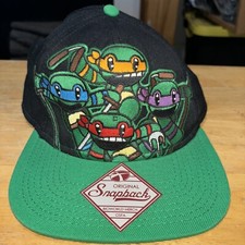 Teenage Mutant Ninja Turtles TMNT Cap Snapback Hat Nickelodeon Embroidered 2015