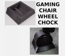 Office/ Gaming Chair Carpet Wheels Stopper Chock Block for Racing Simulation