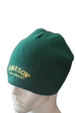 JAMESON IRISH WHISKEY Embroidered Knit Cap Beanie Hat