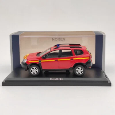Norev 1/43 Dacia Duster POMPIERS 2020 Red Diecast Models Car Christmas Gift